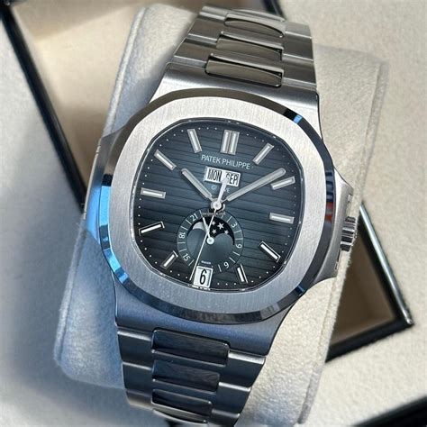 patek philippe nautilus 5726 blue chrono24|patek philippe nautilus watches prices.